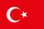 Flagge der Türkei, die auf eine Website verweist, die Gottes Gebote auf Türkisch erklärt.